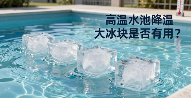 松江区高温水池降温大冰块，到底管不管用？