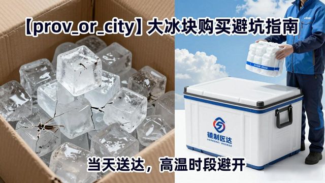 松江区大冰块购买避坑指南